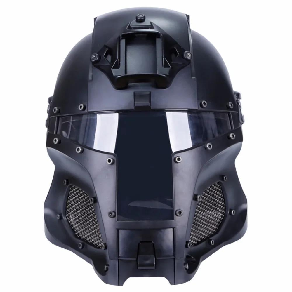 Cycling Gear Man - Kask taktyczny modułowy średniowieczny żelazny wojownik