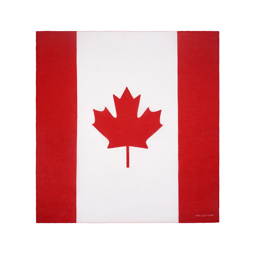 Cycling Gear Canada - Hip Hop Kanada Flaga Bandana Mężczyźni
