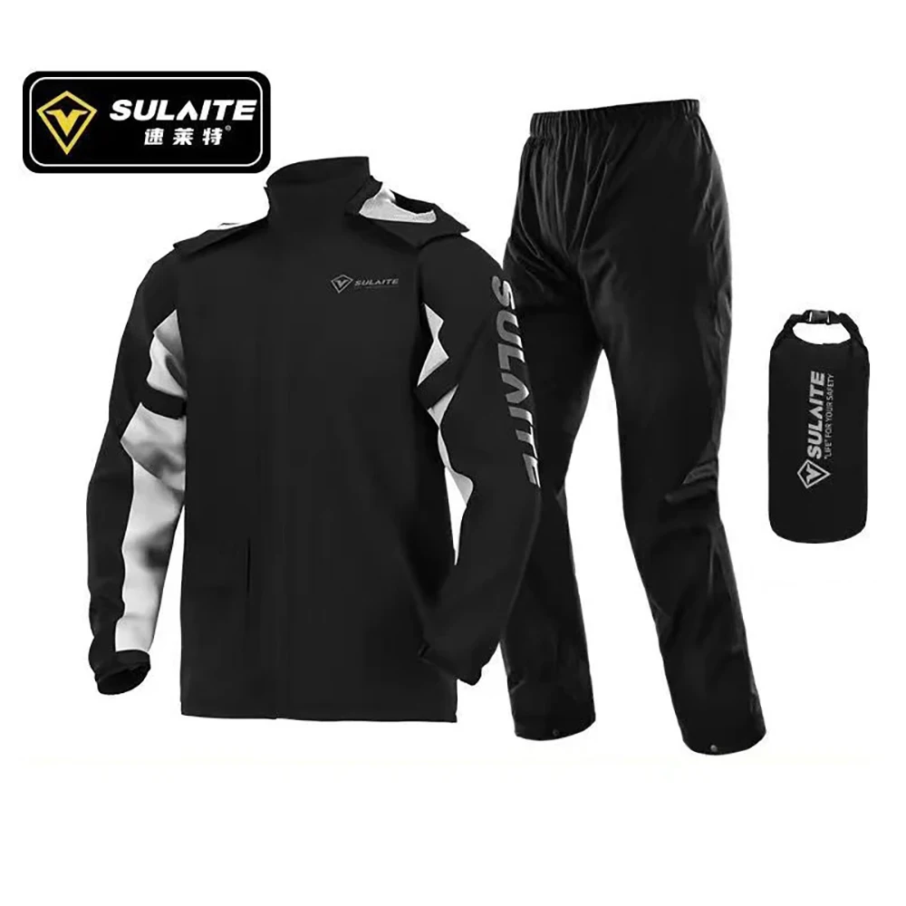 Cycling Gear Man - Motocyklowy płaszcz przeciwdeszczowy Mężczyźni Kobiety Wodoodporny