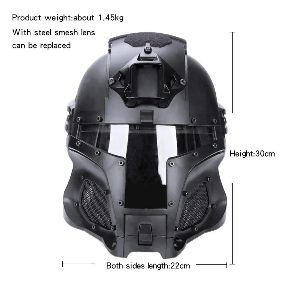 Kask taktyczny modułowy średni – Cycling Gear Man recenzja i cena