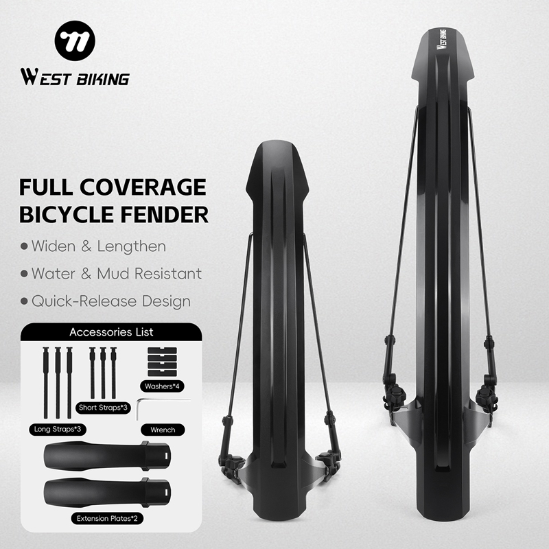 Zestaw błotników rowerowych WE – Bike Fender Set recenzja i cena