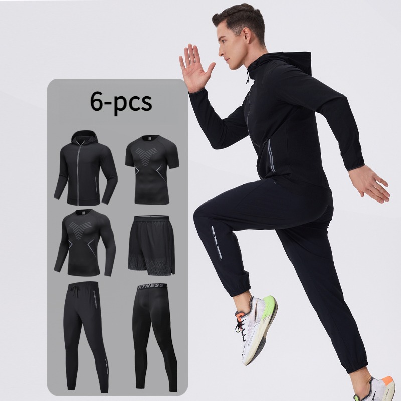 Męski 6-częściowy zestaw sport – Cycling Gear Man recenzja i cena