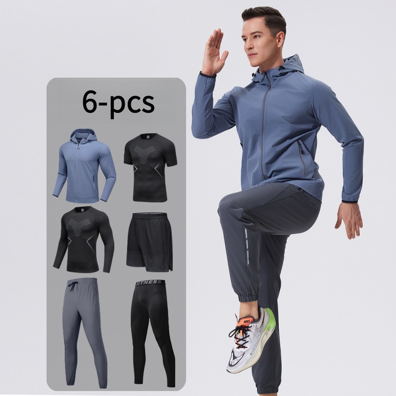 Męski 6-częściowy zestaw sport – Cycling Gear Man recenzja i cena