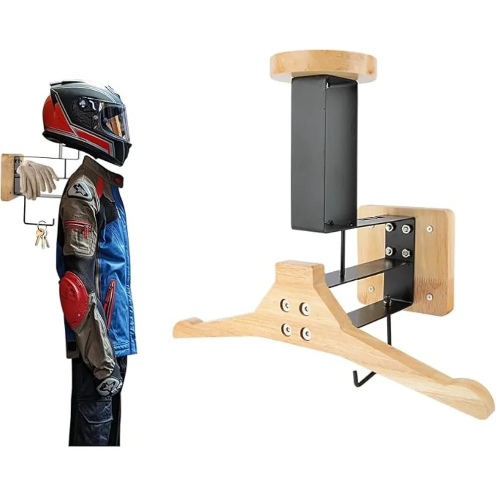Uchwyt ścienny na kask motocyk – Cycling Gear Wall Storage recenzja i cena
