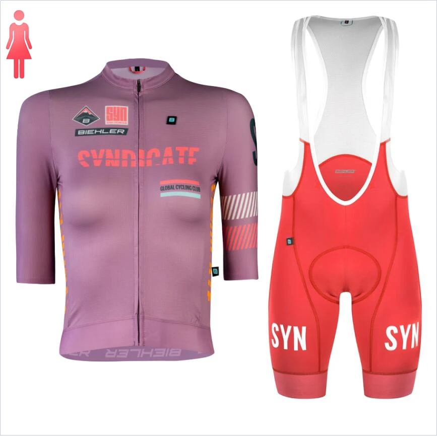 Fioletowa koszulka rowerowa z  – Cycling Gear Lycra recenzja i cena