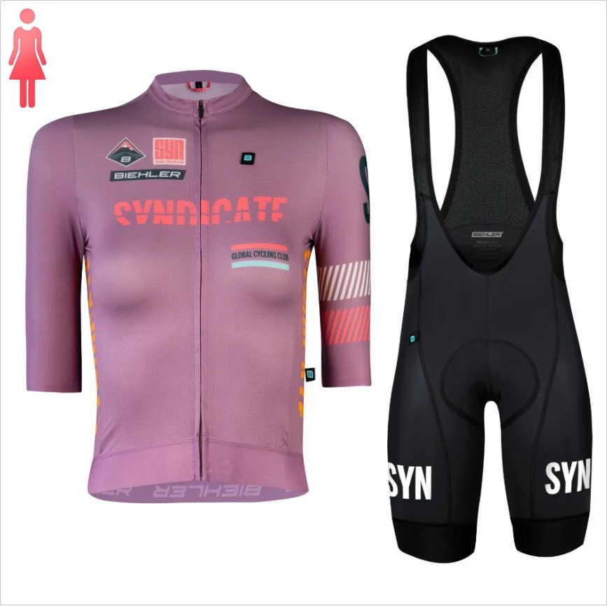 Fioletowa koszulka rowerowa z  – Cycling Gear Lycra recenzja i cena