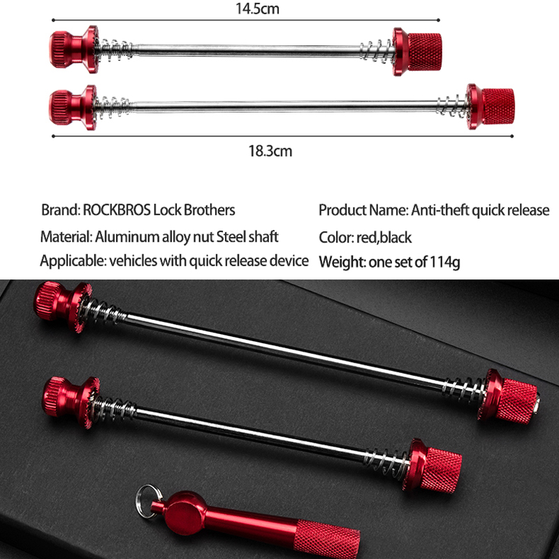 ROCKBROS Bike Quick Release Bi – Quick Release Skewer recenzja i cena