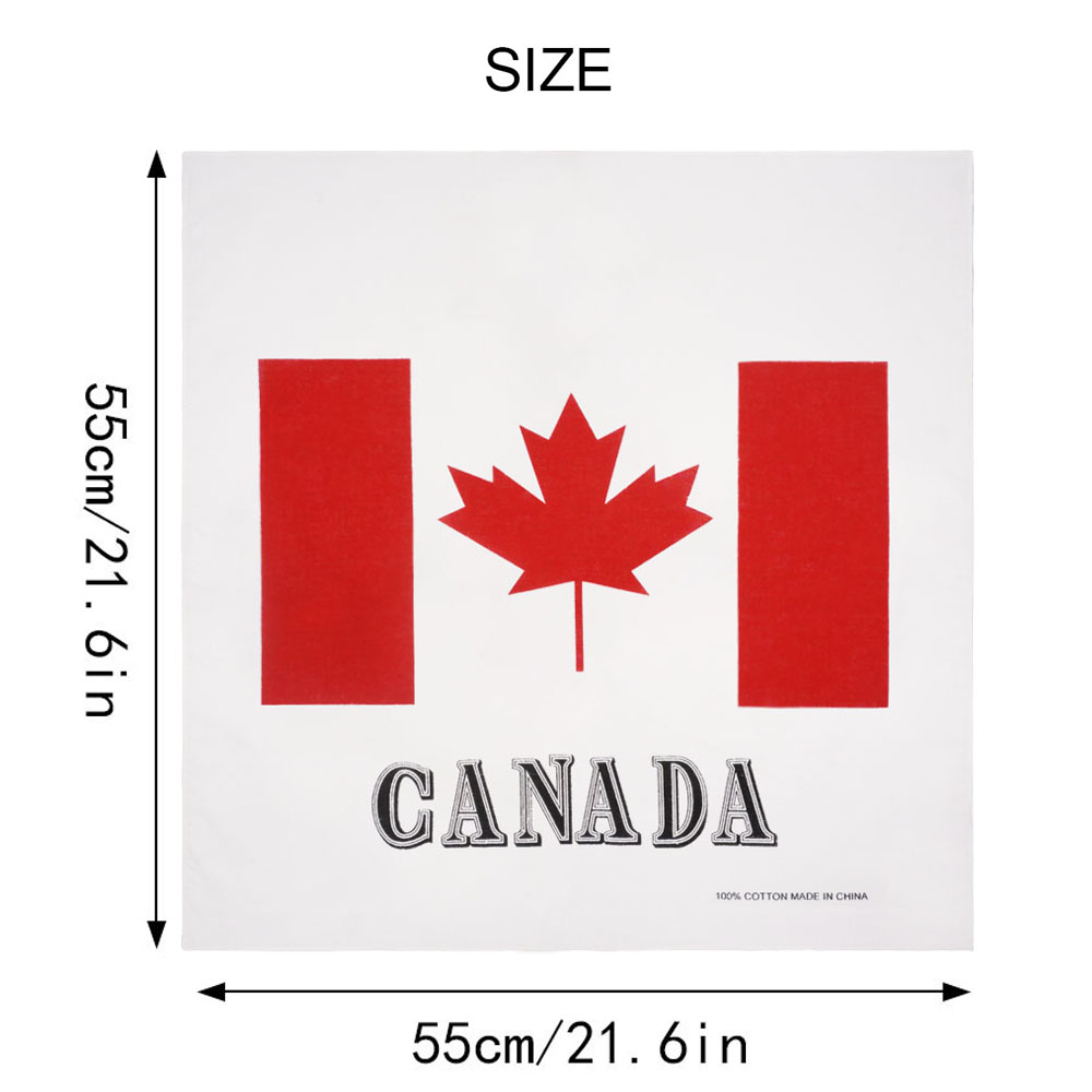 Hip Hop Kanada Flaga Bandana M – Cycling Gear Canada recenzja i cena