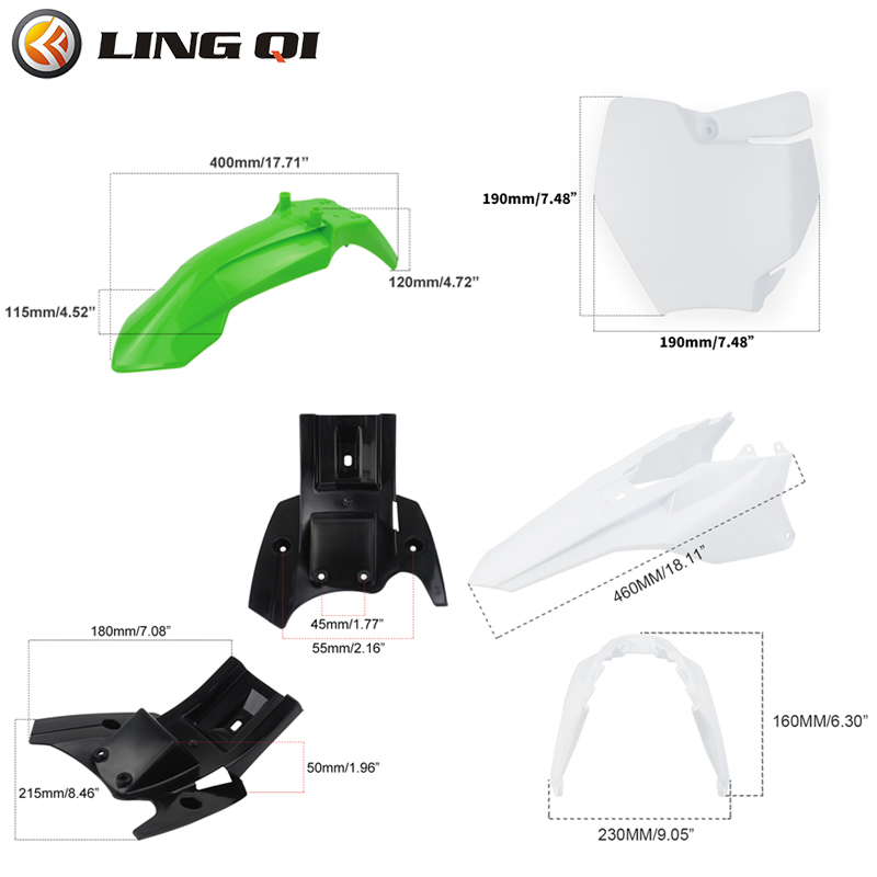 Zestaw do zestaw Fairing motoc – Bike Fender Set recenzja i cena