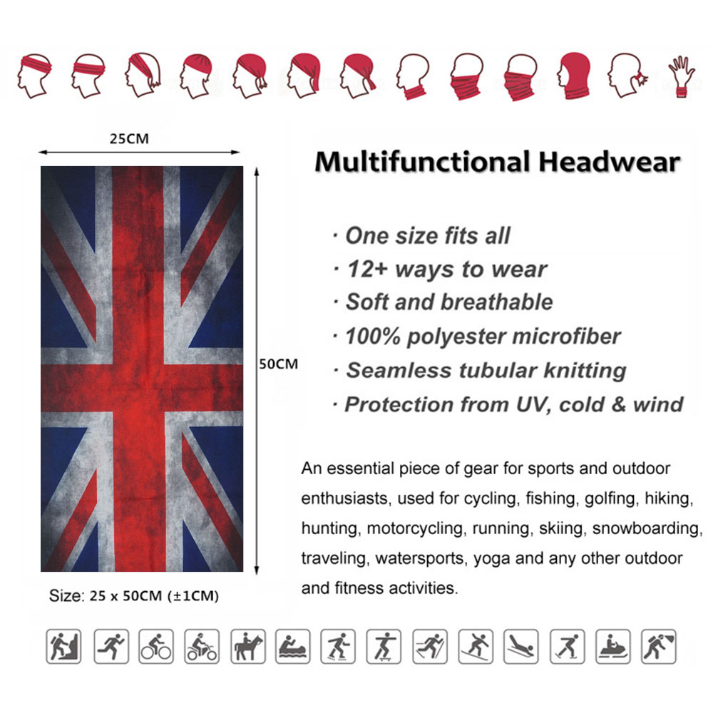 Wielofunkcyjne nakrycie głowy  – Womens Cycling Gear Uk recenzja i cena