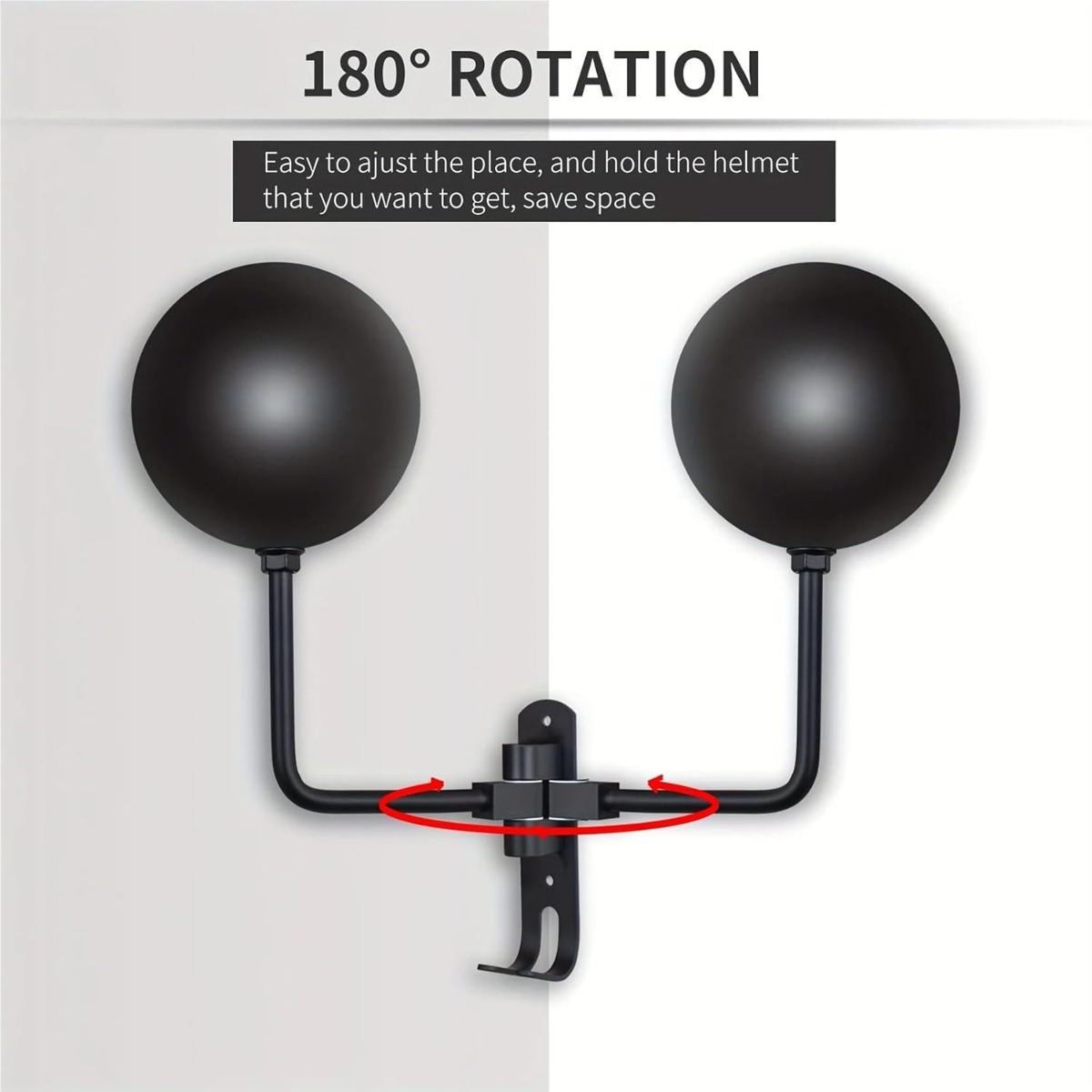 180 °   Obrotowy uchwyt ścienn – Cycling Gear Wall Storage recenzja i cena