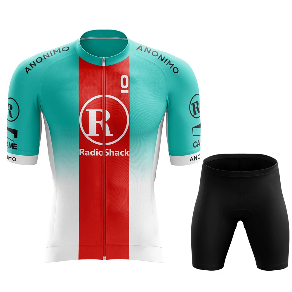 Męski zestaw kolarski: krótkie – Cycling Gear Lycra recenzja i cena