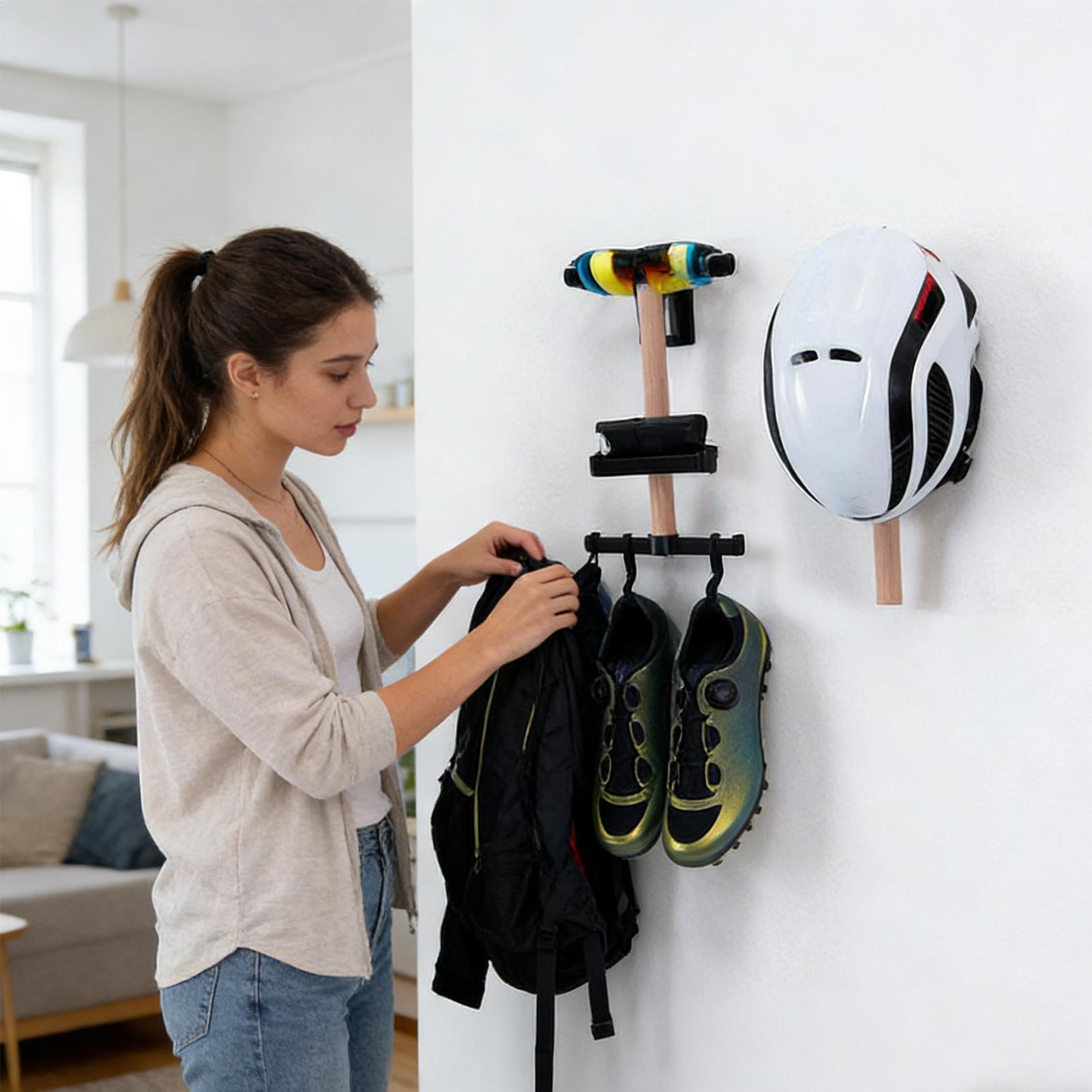 Uchwyt ścienny na rower, 1 szt – Cycling Gear Wall Storage recenzja i cena
