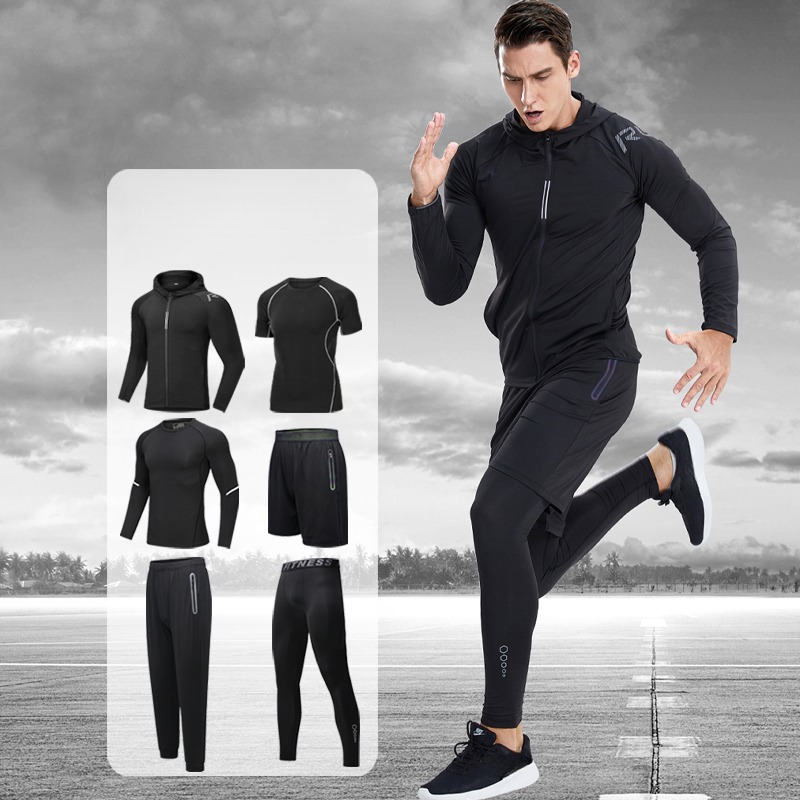 Męski 6-częściowy zestaw sport – Cycling Gear Man recenzja i cena
