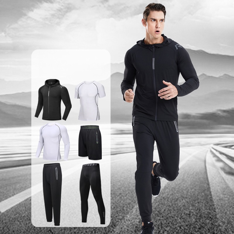 Męski 6-częściowy zestaw sport – Cycling Gear Man recenzja i cena