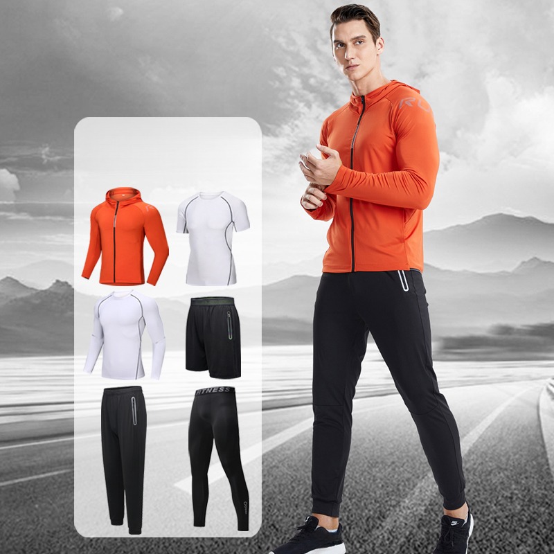 Męski 6-częściowy zestaw sport – Cycling Gear Man recenzja i cena